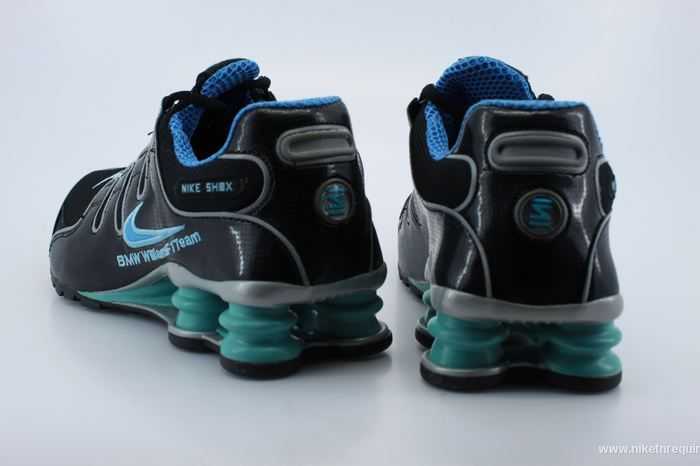 Marine Et Noir Chaussures Nike Shox Nz